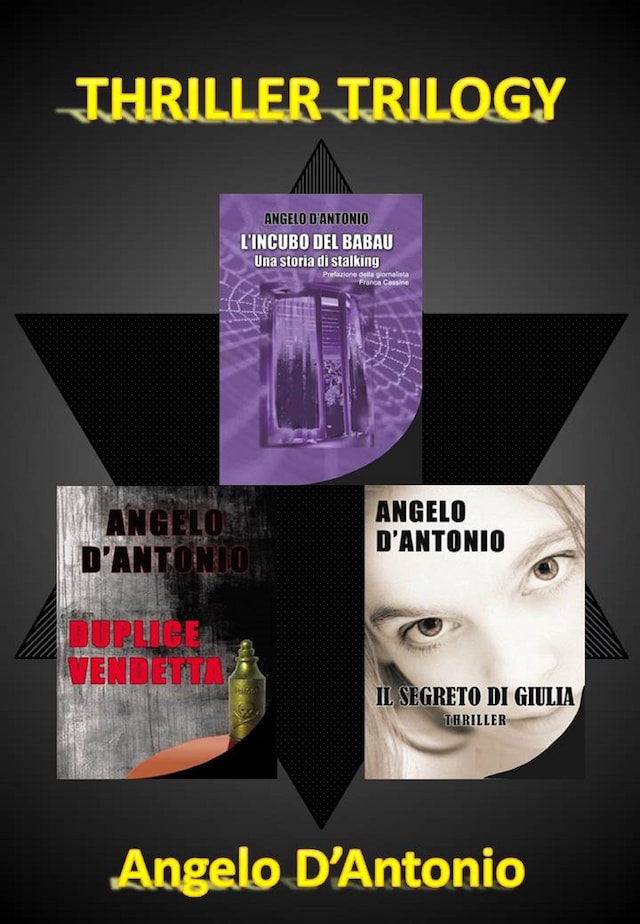 Book cover for Thriller Trilogy