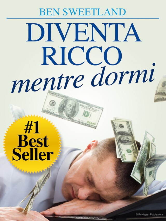 Portada de libro para Diventa Ricco mentre dormi