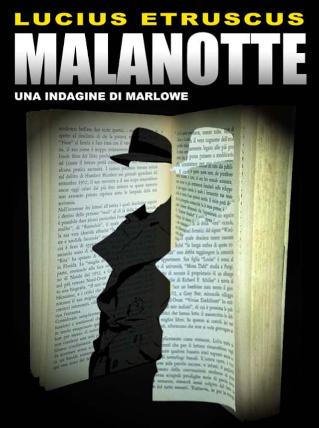 Book cover for Malanotte (Un'indagine di Marlowe)
