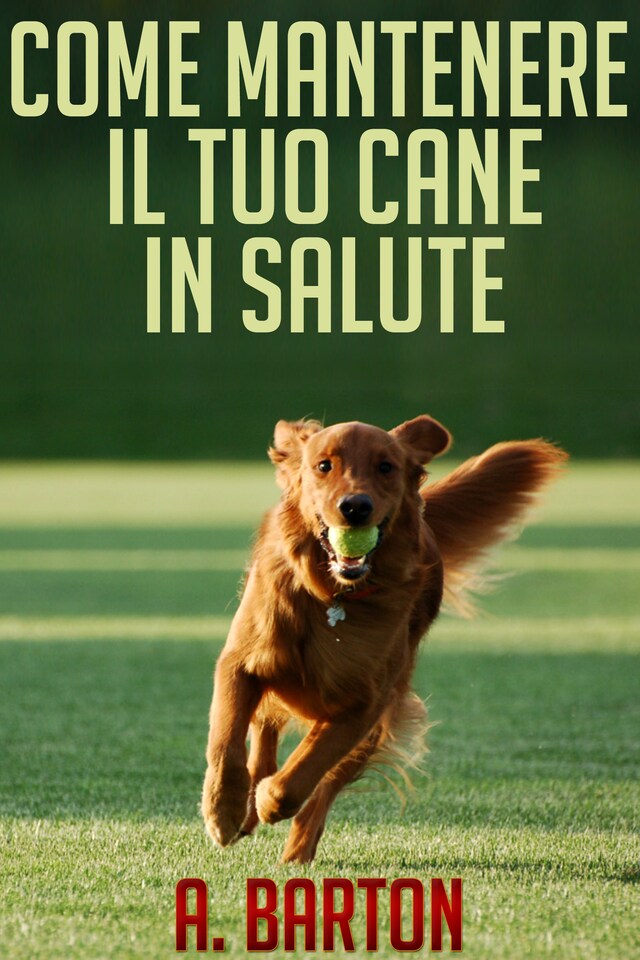 Book cover for Come mantenere il tuo cane in salute - (Tradotto)