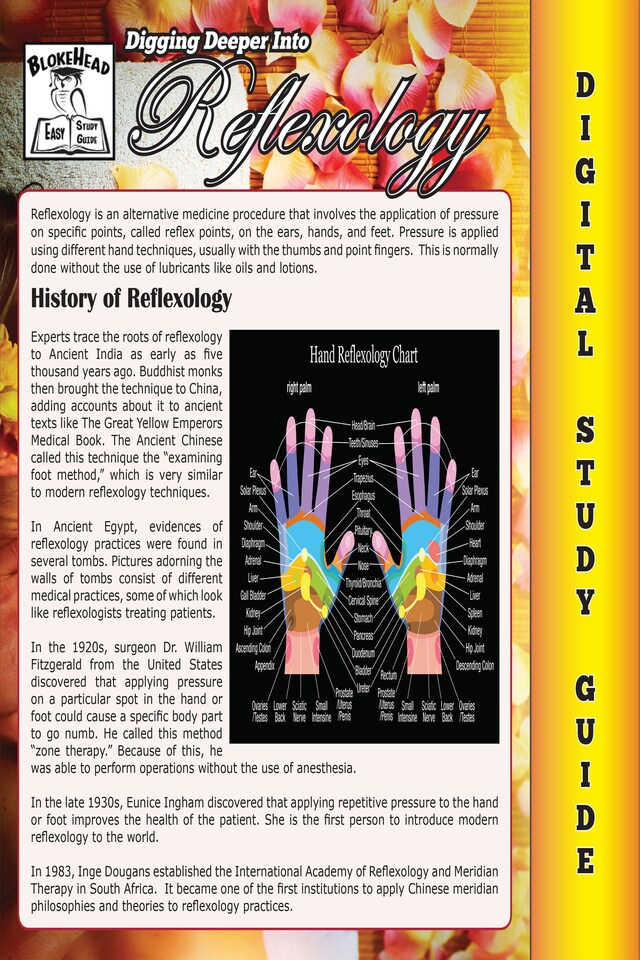 Book cover for Reflexology (Blokehead Easy Study Guide)