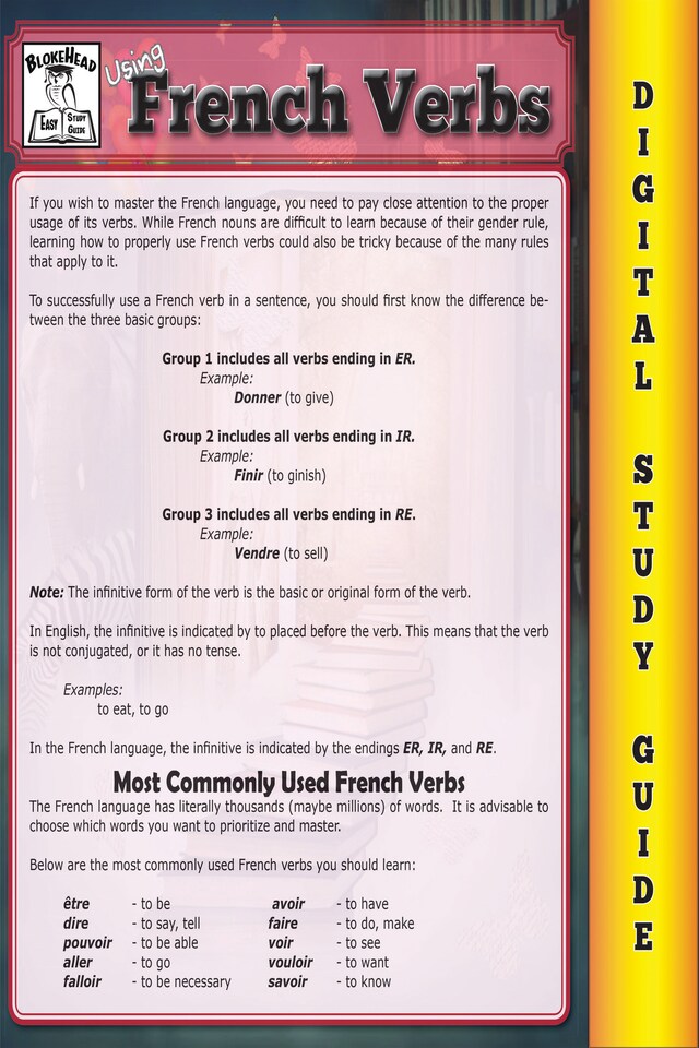 Buchcover für French Verbs ( Blokehead Easy Study Guide)