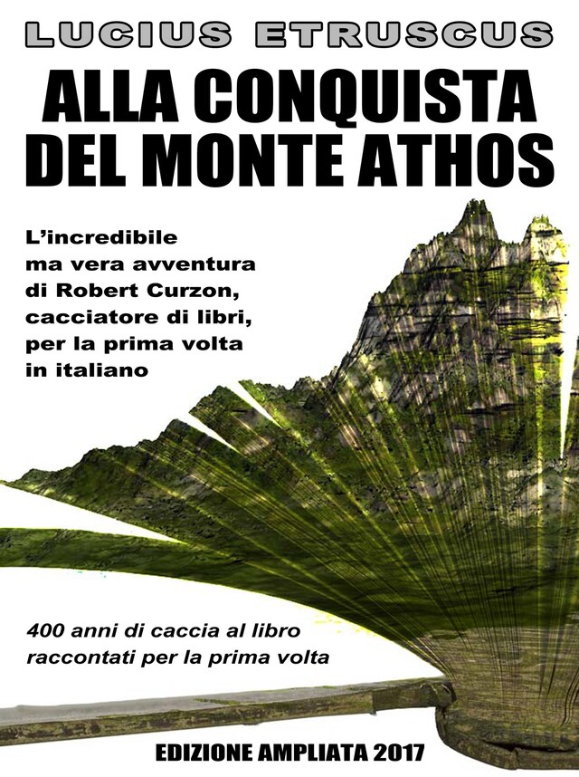 Buchcover für Alla conquista del Monte Athos