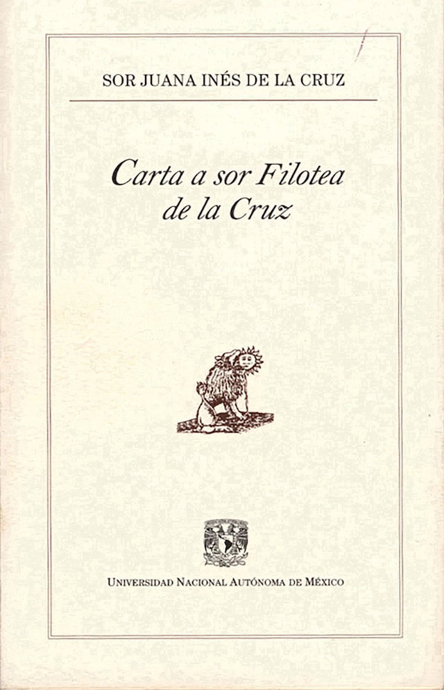 Book cover for Carta a sor Filotea de la Cruz