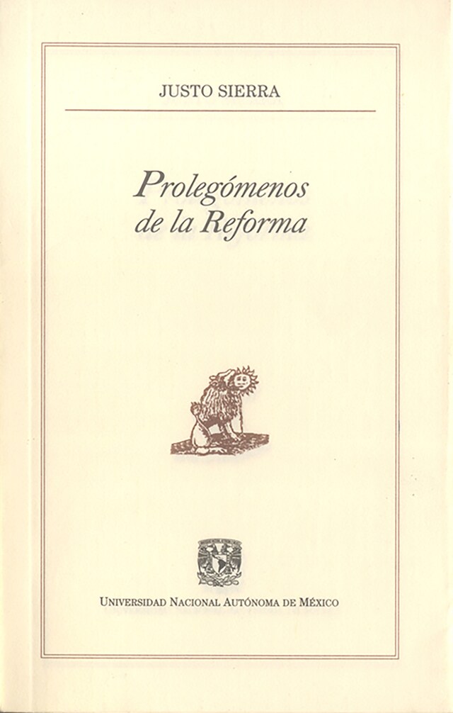 Book cover for Prolegómenos de la Reforma
