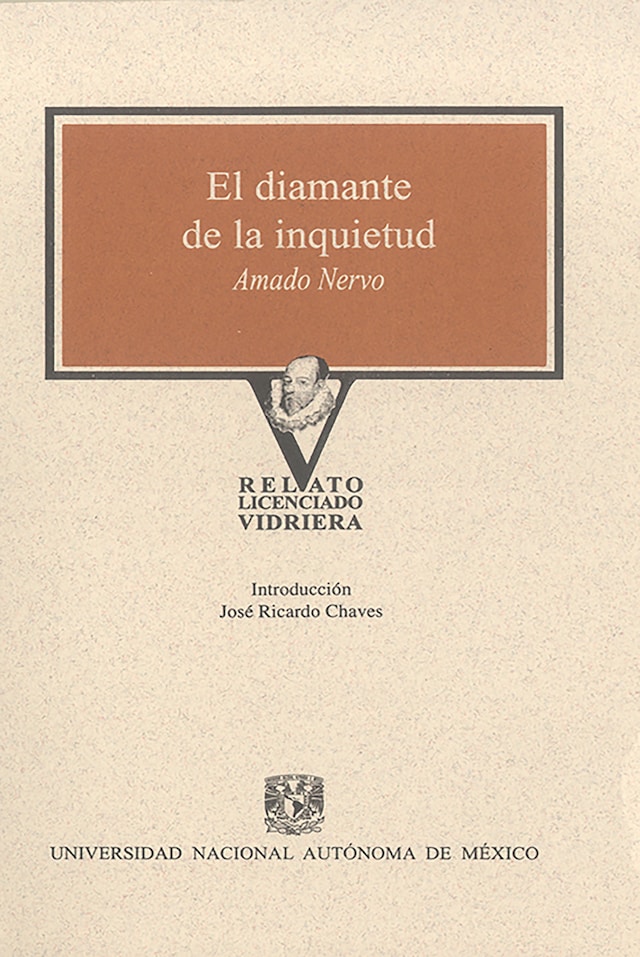 Kirjankansi teokselle El diamante de la inquietud