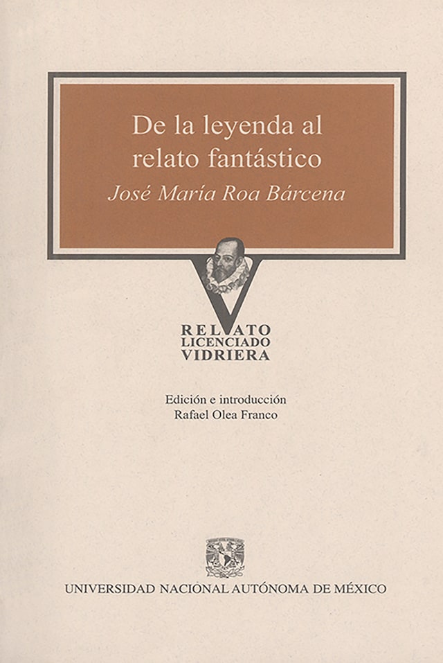 Book cover for De la leyenda al relato fantástico