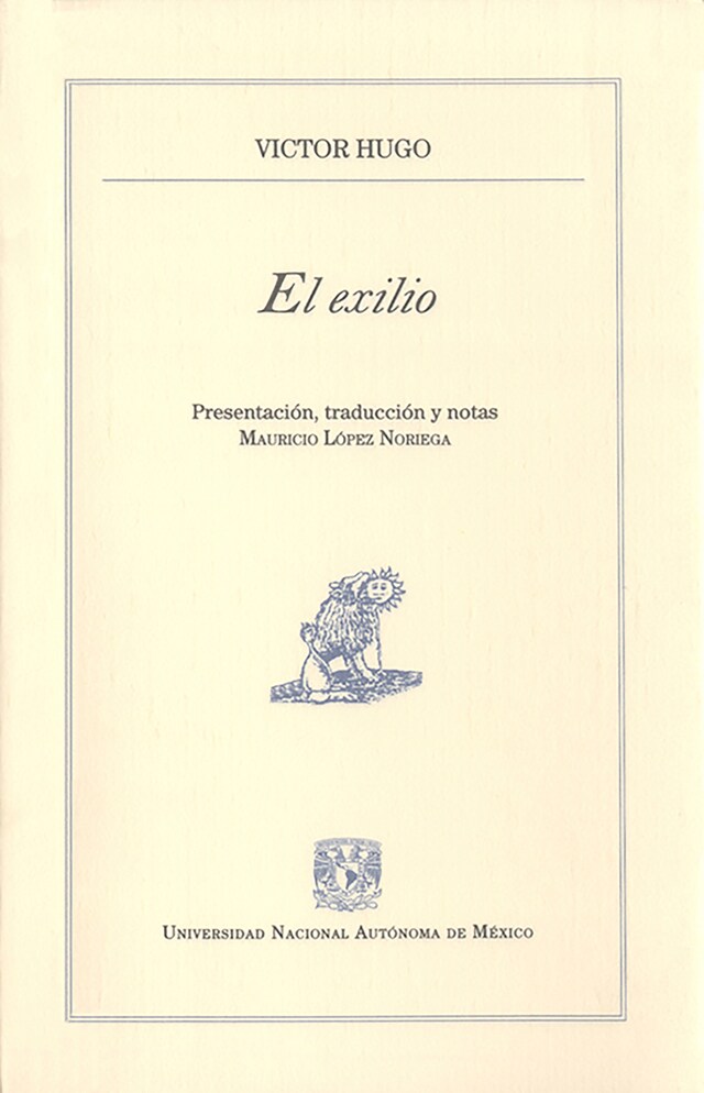 Buchcover für El exilio