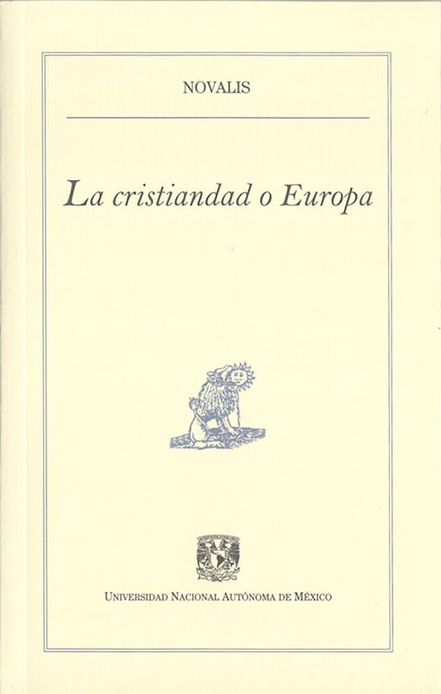 Book cover for La cristiandad o Europa