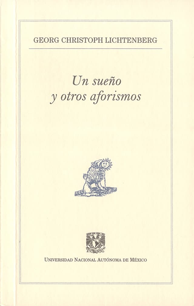 Book cover for Un sueño y otros aforismos