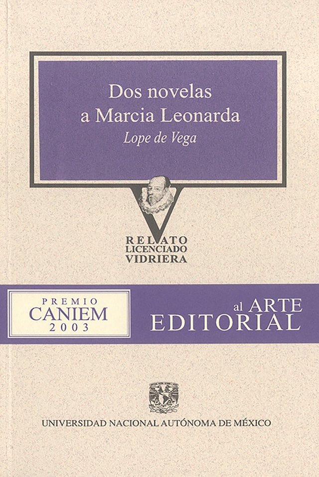 Copertina del libro per Dos novelas a Marcia Leonarda