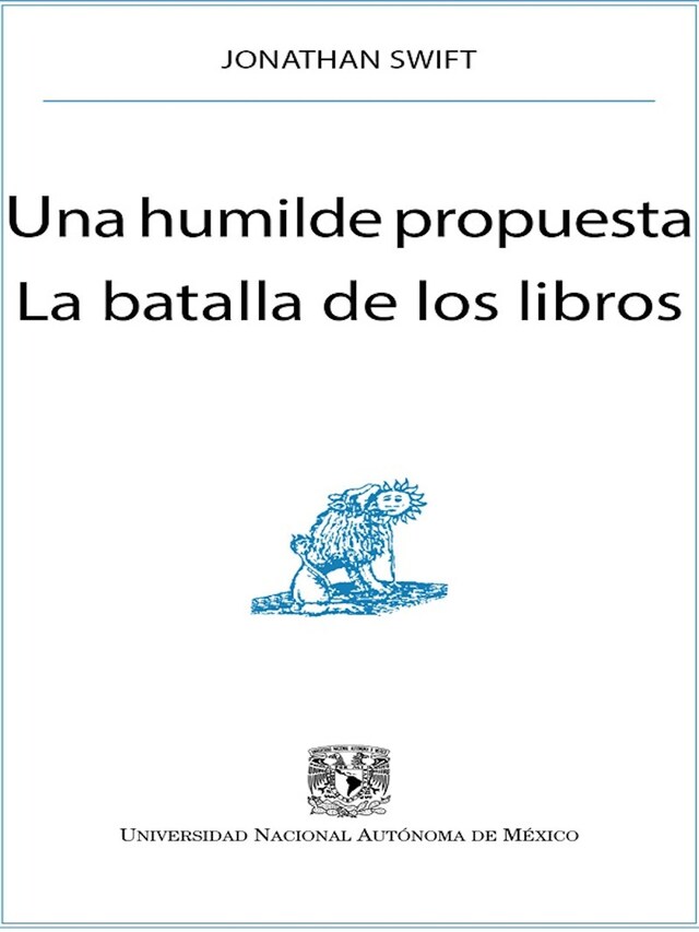 Kirjankansi teokselle Una humilde propuesta. La batalla de los libros