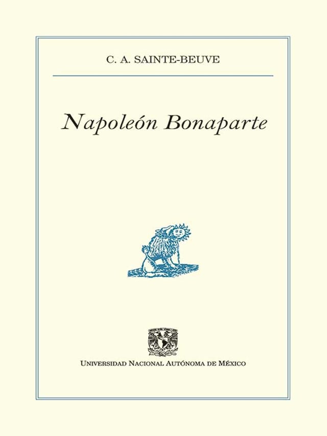 Buchcover für Napoleón Bonaparte