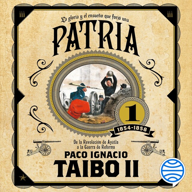 Copertina del libro per Patria 1