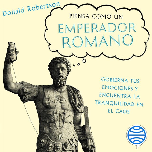 Book cover for Piensa como un emperador romano