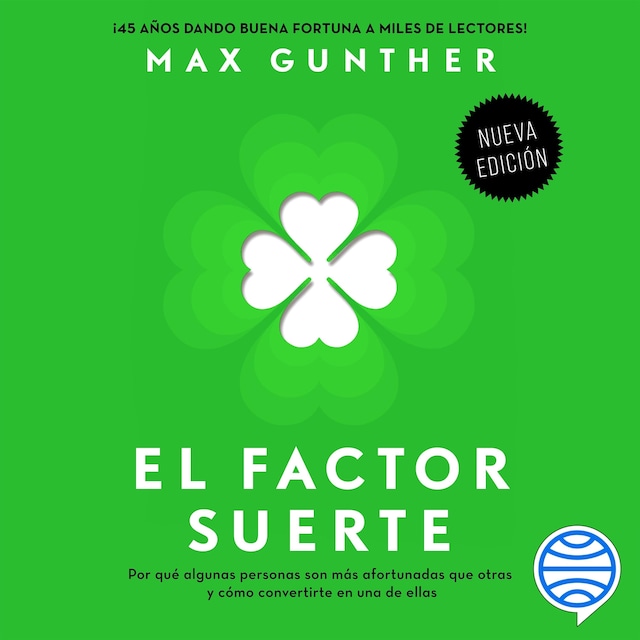 Couverture de livre pour El factor suerte