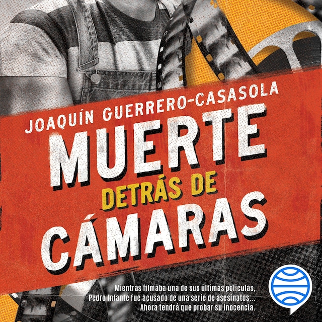 Portada de libro para Muerte detrás de cámaras