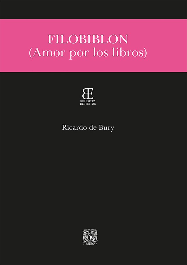 Portada de libro para Filobiblon