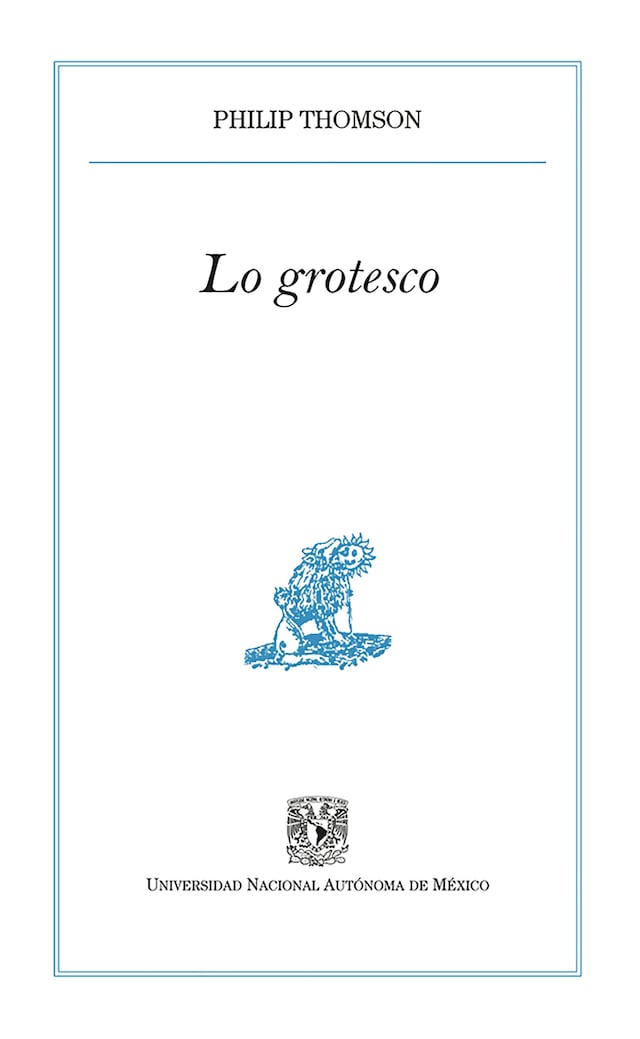 Book cover for Lo grotesco
