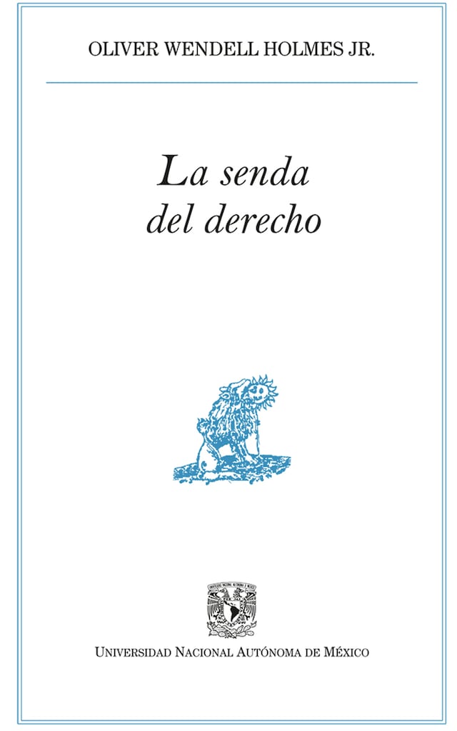 Book cover for La senda del derecho
