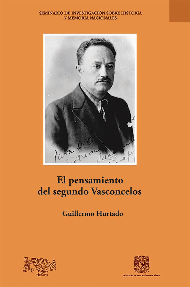 Book cover for El pensamiento del segundo Vasconcelos