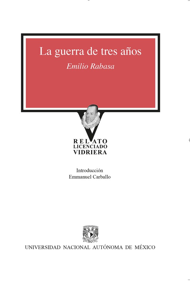 Book cover for La guerra de tres años