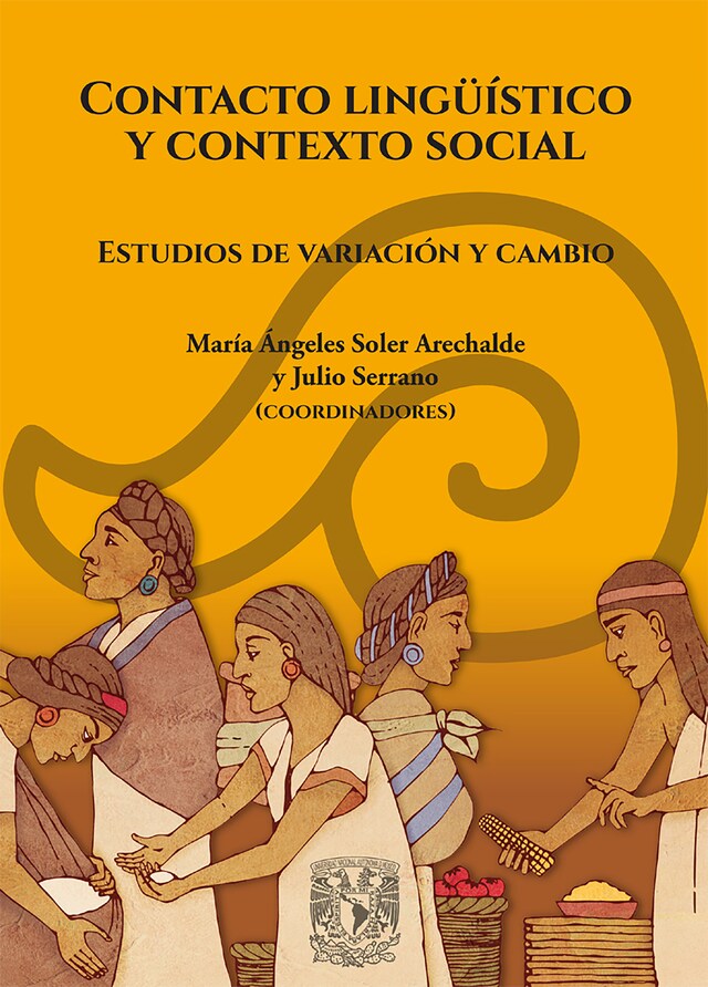 Book cover for Contacto lingüístico y contexto social. Estudios de variación y cambio