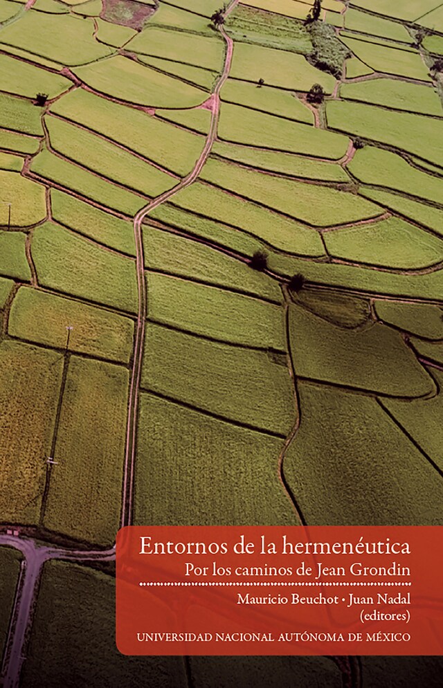 Book cover for Entornos de la hermenéutica. Por los caminos de Jean Grond