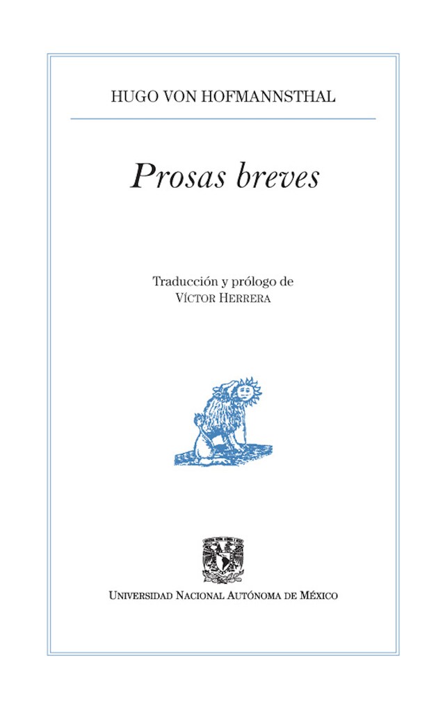 Okładka książki dla Prosas breves
