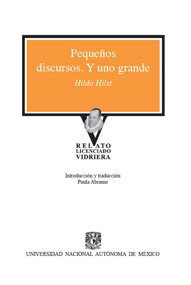 Book cover for Pequeños discursos. Y uno grande