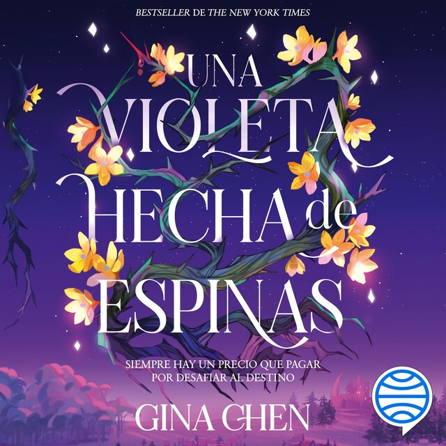 Book cover for Una violeta hecha de espinas