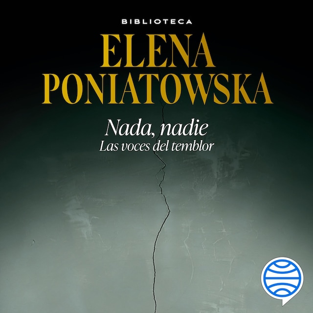 Buchcover für Nada, nadie. Las voces del temblor