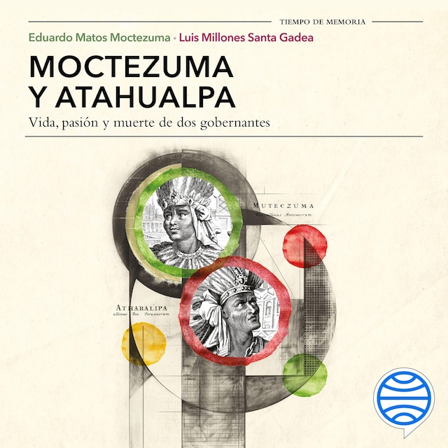 Boekomslag van Moctezuma y Atahualpa