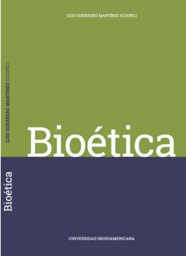 Copertina del libro per Bioética