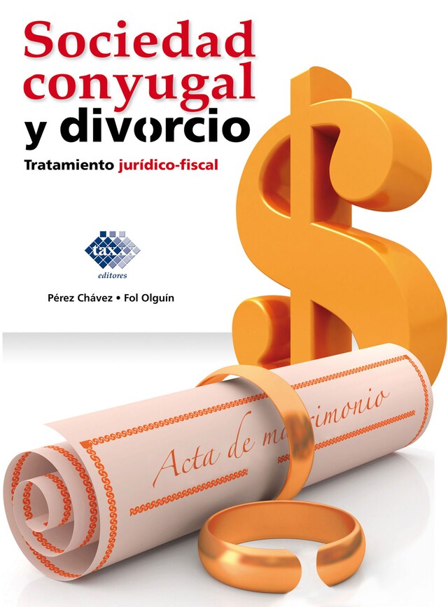 Book cover for Sociedad conyugal y divorcio