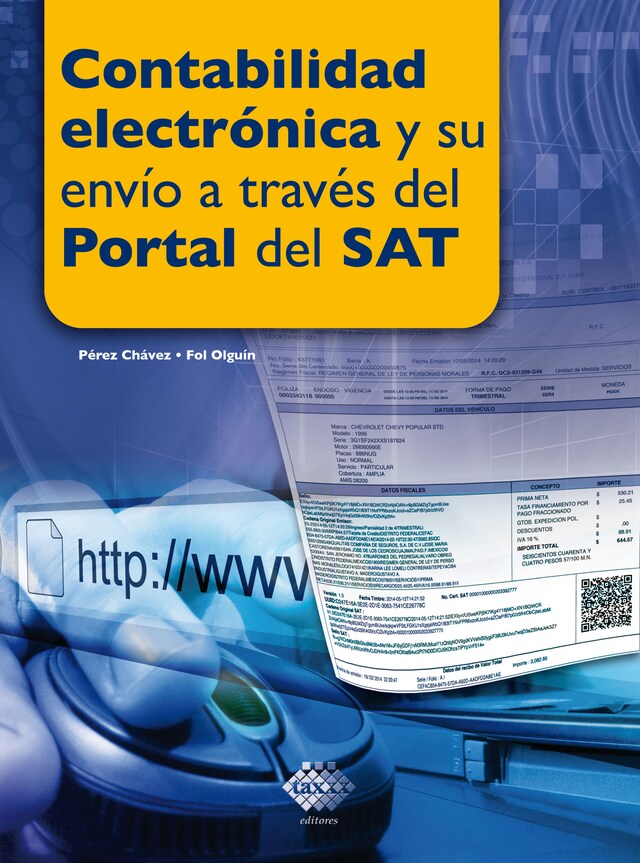 Bokomslag för Contabilidad electrónica y su envío a través del Portal del SAT 2016