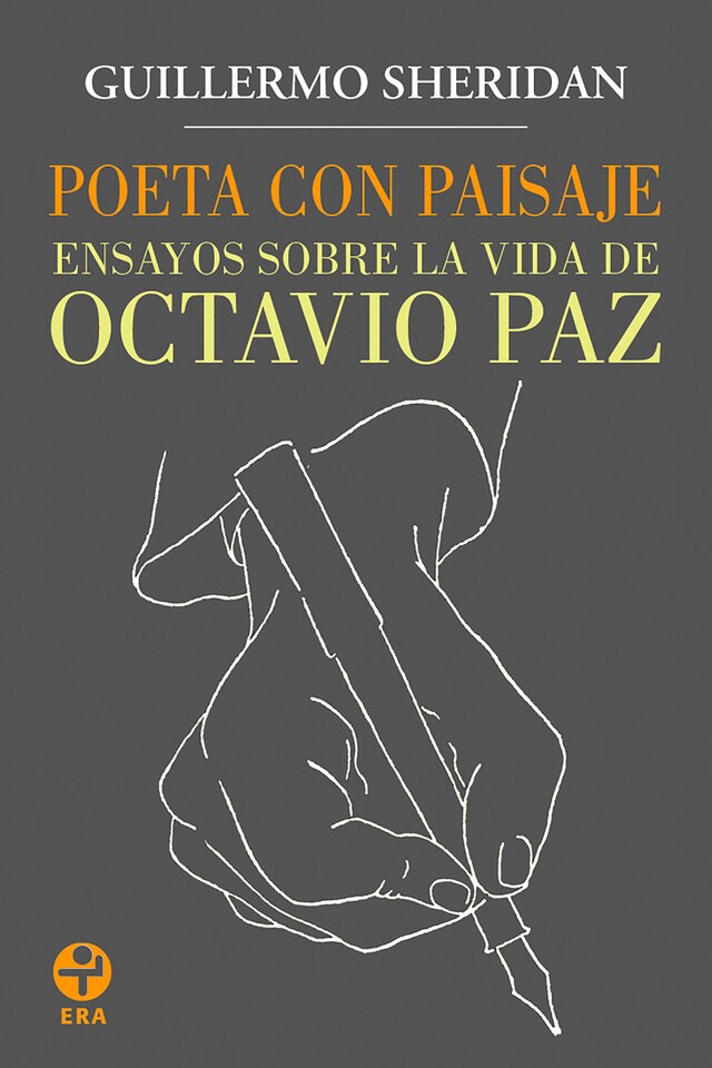 Portada de libro para Poeta con paisaje