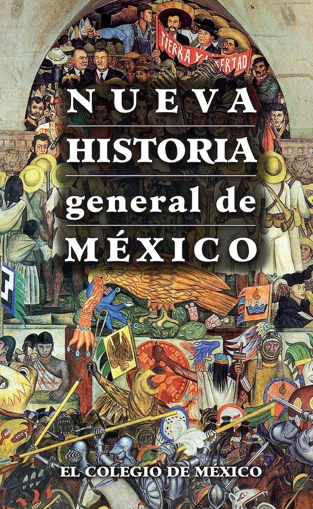 Kirjankansi teokselle Nueva historia general de México