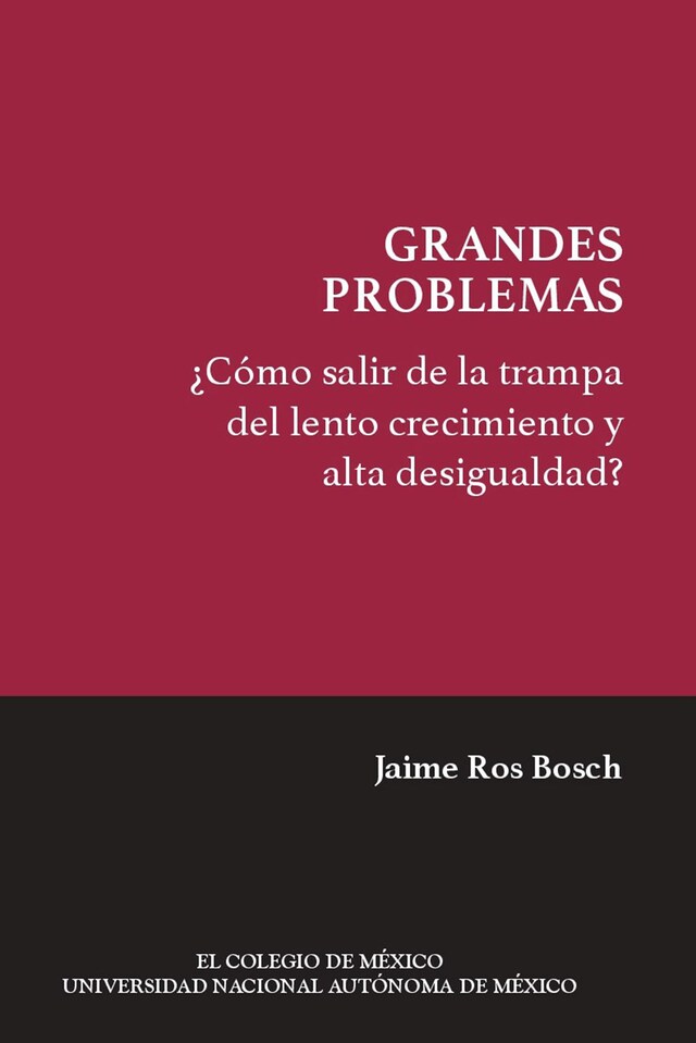 Portada de libro para ¿Cómo salir de la trampa del lento crecimiento y alta desigualdad?