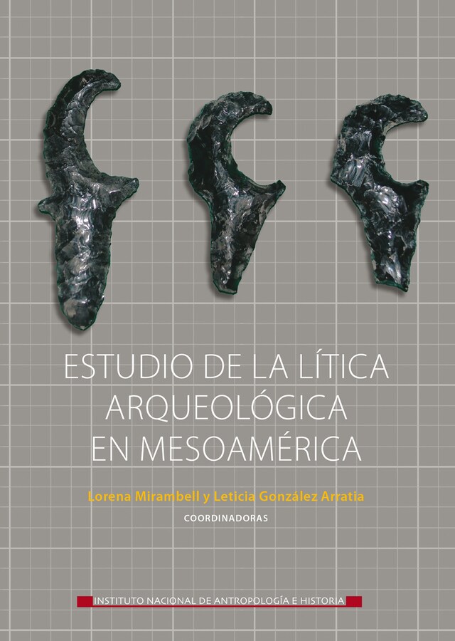 Portada de libro para Estudio de la lítica en Mesoamérica