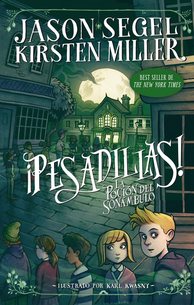 Book cover for ¡Pesadillas! La poción del sonámbulo