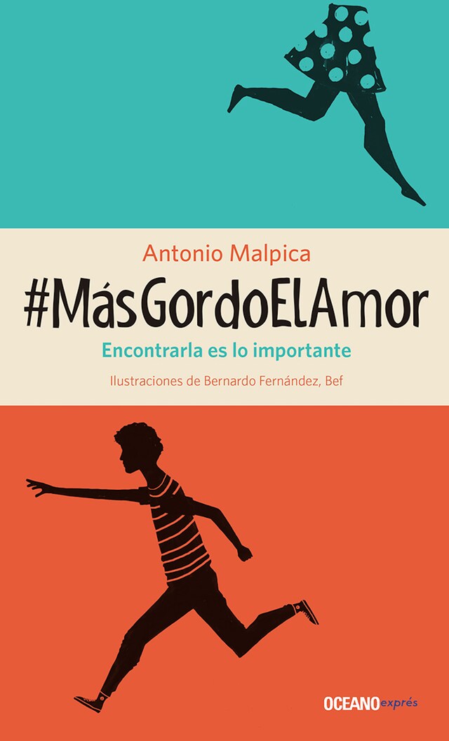 Copertina del libro per #MásGordoElAmor