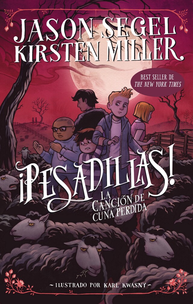 Book cover for ¡Pesadillas! La canción de cuna perdida