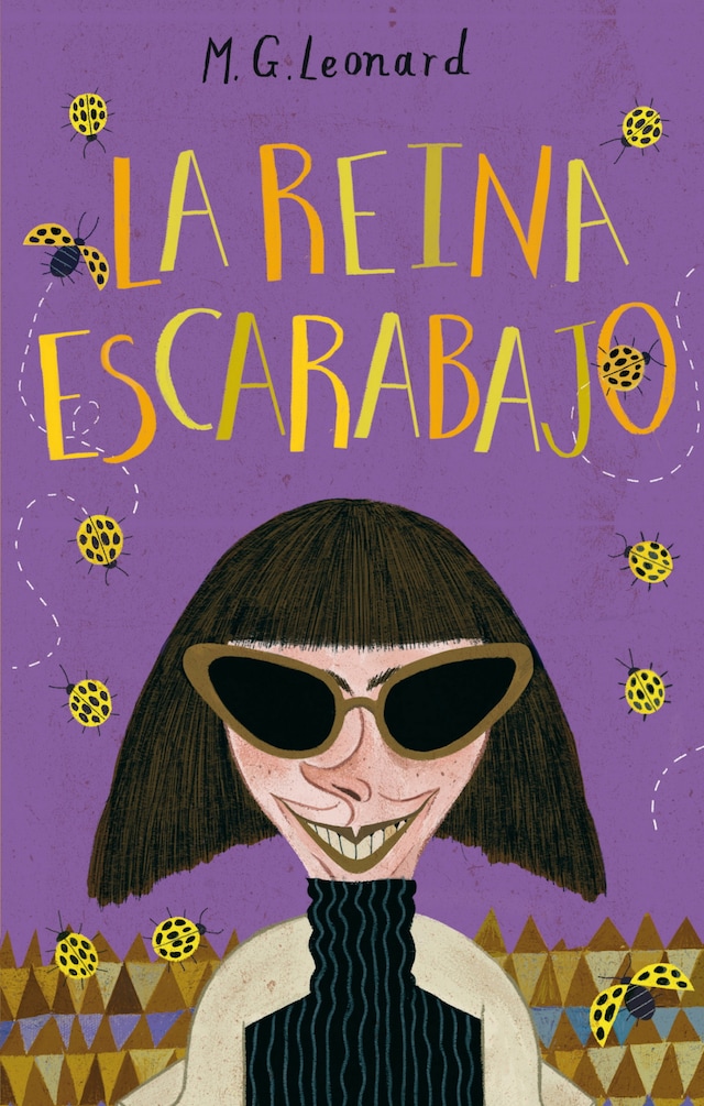Book cover for La Reina escarabajo