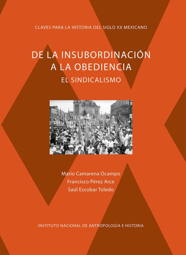 Kirjankansi teokselle De la insubordinación a la obediencia