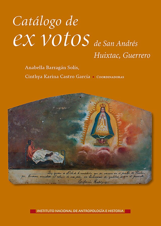 Portada de libro para Catálogo de ex votos de San Andrés Huixtac, Guerrero