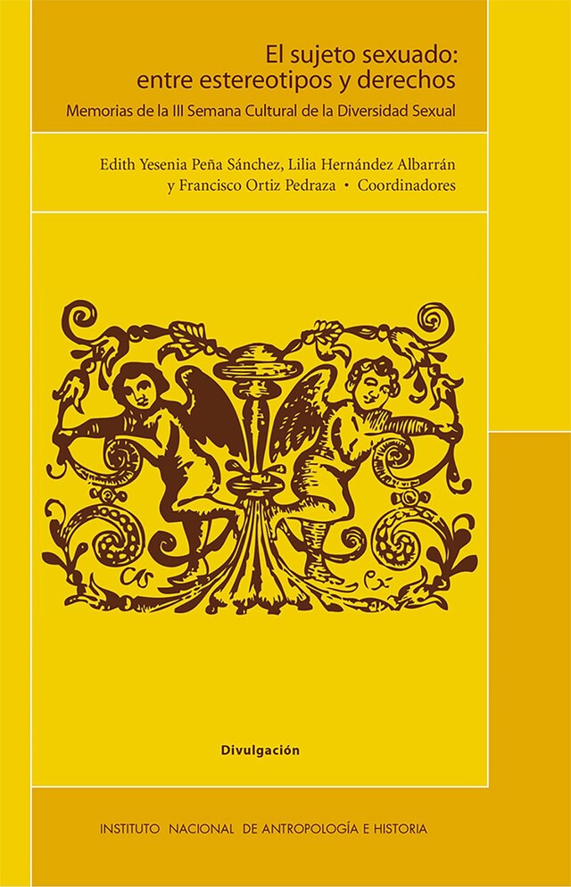 Book cover for El sujeto sexuado: entre estereotipos y derechos