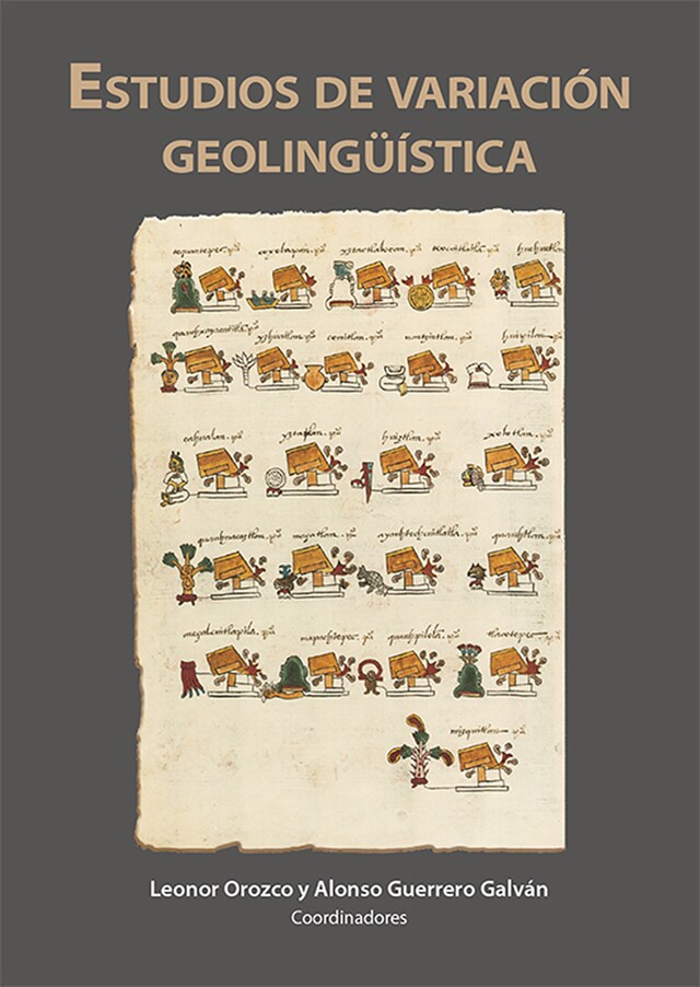 Portada de libro para Estudios de variación geolingüística