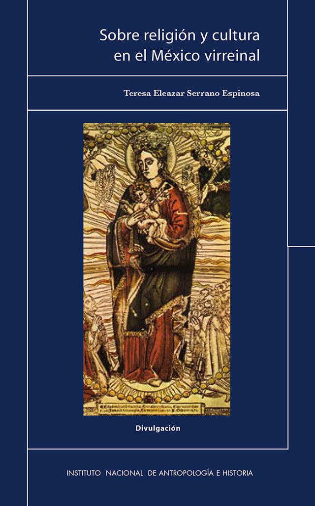 Boekomslag van Sobre religión y cultura en el México virreinal