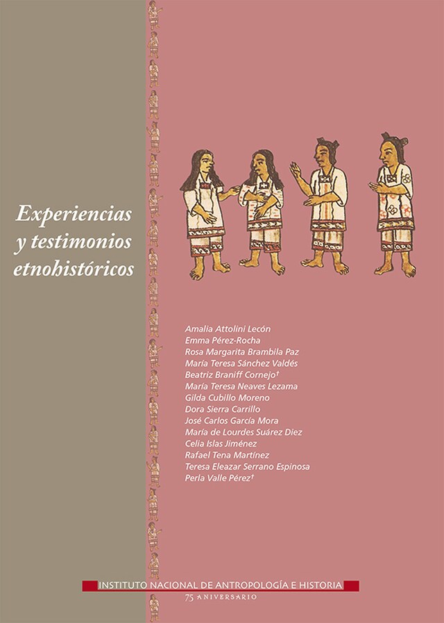 Copertina del libro per Experiencias y testimonios etnohistóricos